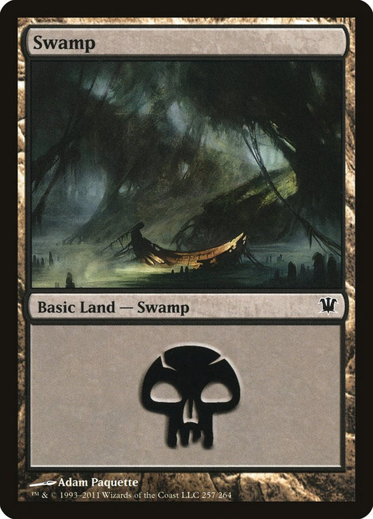 Swamp (257) [Innistrad] [Foil]