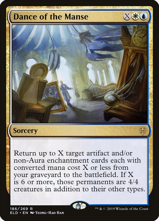 Dance of the Manse [Throne of Eldraine] [Foil]