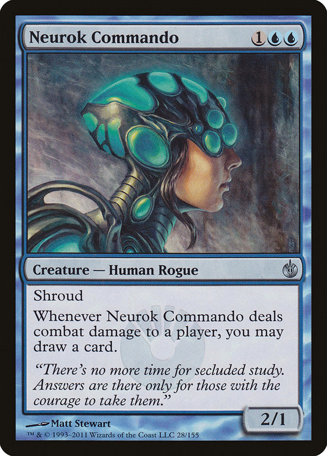 Neurok Commando [Mirrodin Besieged] [Foil]