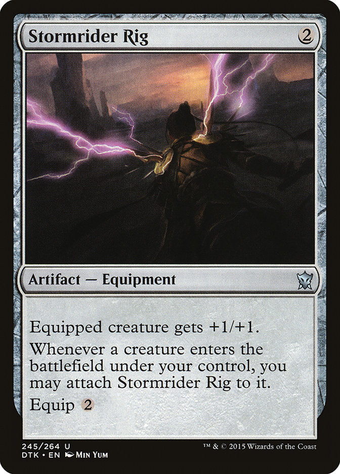 Stormrider Rig [Dragons of Tarkir] [Foil]