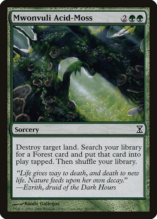 Mwonvuli Acid-Moss [Time Spiral] [Foil]