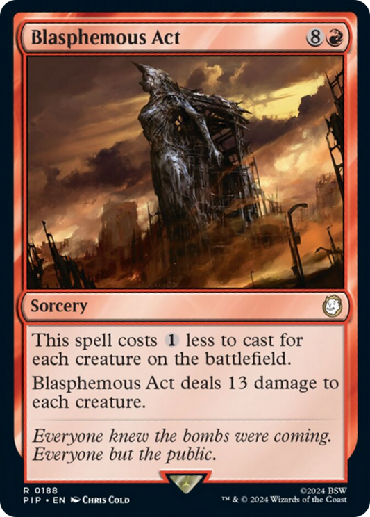 Blasphemous Act [Fallout] [Foil]