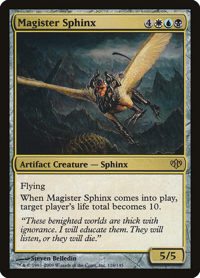 Magister Sphinx [Conflux] [Foil]