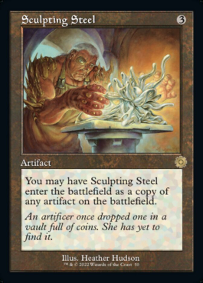 Sculpting Steel (Retro) [The Brothers' War Retro Artifacts] [Foil]
