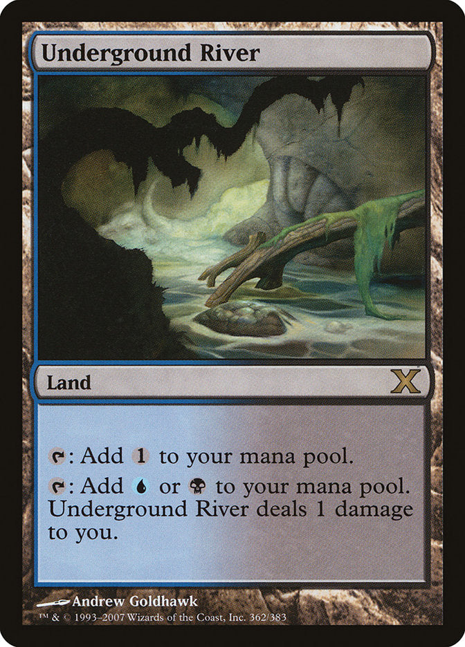 Underground River [Tenth Edition] [Foil]