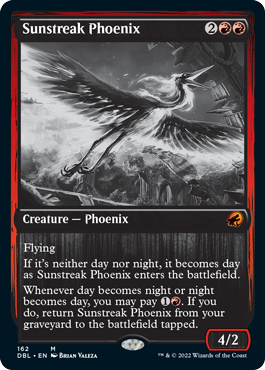 Sunstreak Phoenix [Innistrad: Double Feature] [Foil]