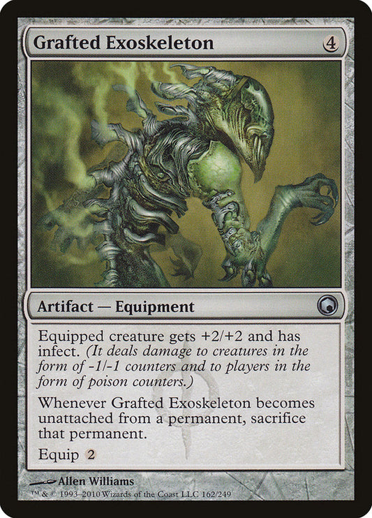 Grafted Exoskeleton [Scars of Mirrodin] [Foil]