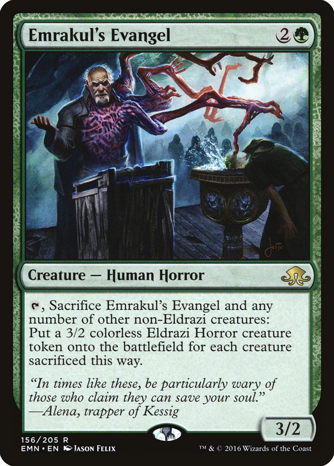 Emrakul's Evangel [Eldritch Moon] [Foil]