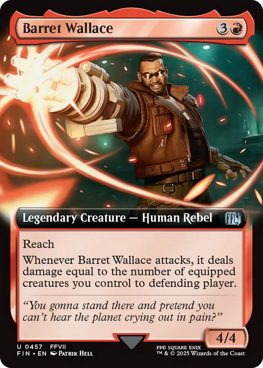 Barret Wallace (Extended Art) [FINAL FANTASY] [Foil]