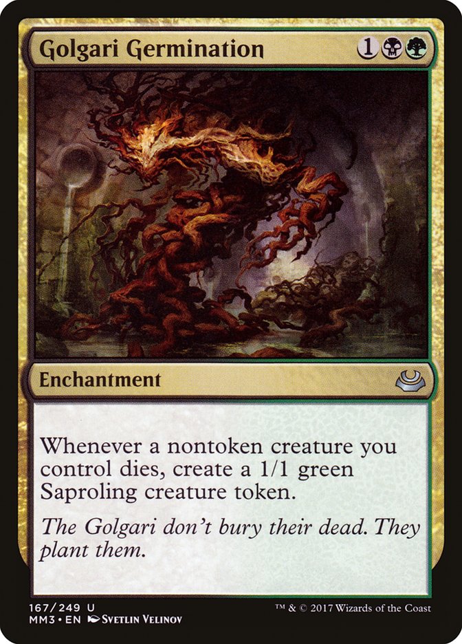 Golgari Germination [Modern Masters 2017] [Foil]
