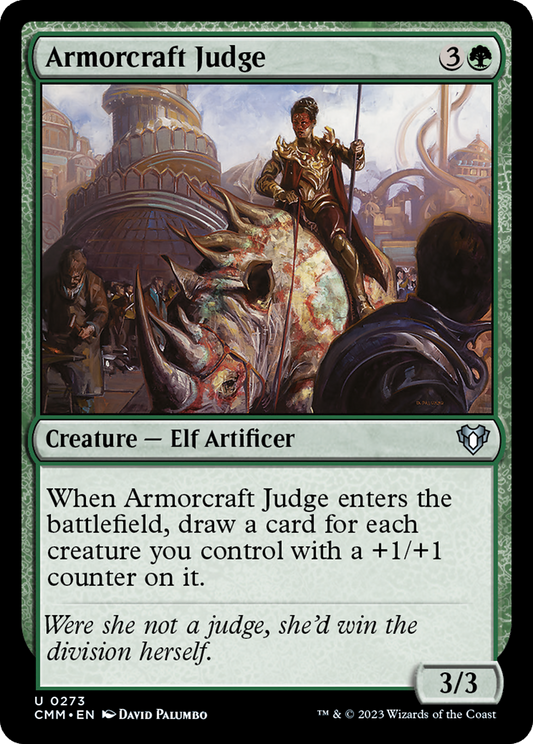 Armorcraft Judge [Commander Masters] [Foil]