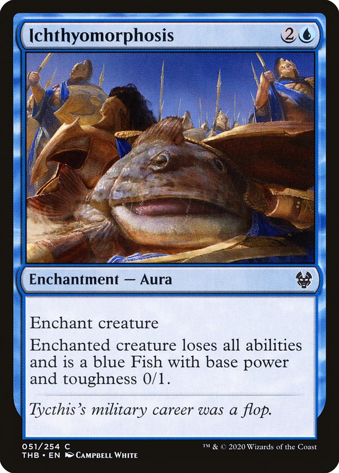 Ichthyomorphosis [Theros Beyond Death] [Foil]