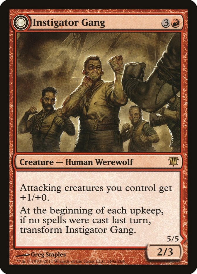 Instigator Gang // Wildblood Pack [Innistrad] [Foil]