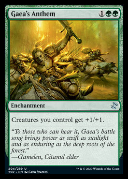Gaea's Anthem [Time Spiral Remastered] [Foil]