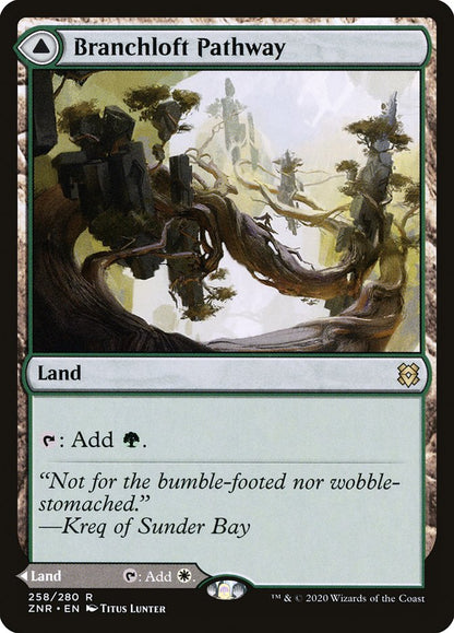 Branchloft Pathway // Boulderloft Pathway [Zendikar Rising] [Foil]