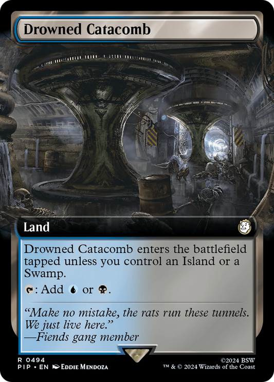 Drowned Catacomb (Extended Art) [Fallout] [Foil]