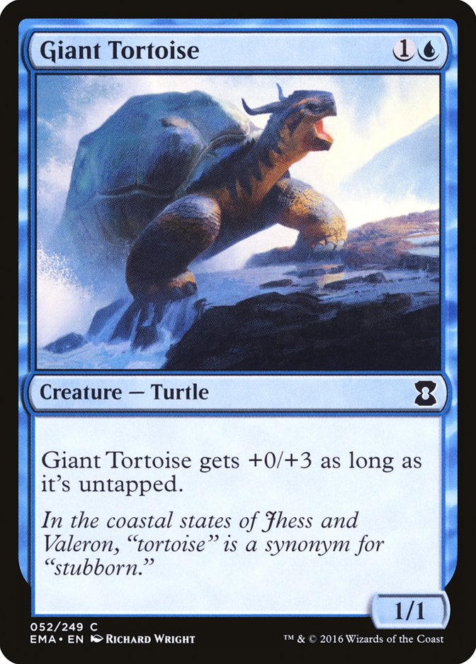 Giant Tortoise [Eternal Masters] [Foil]