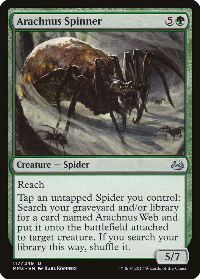 Arachnus Spinner [Modern Masters 2017] [Foil]