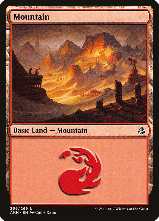 Mountain (266) [Amonkhet] [Foil]