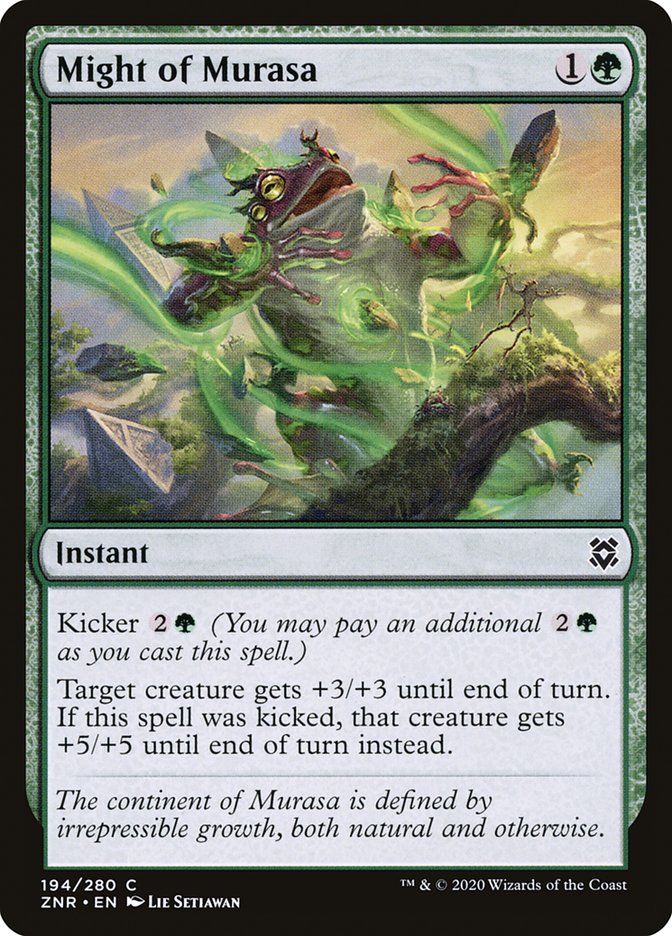 Might of Murasa [Zendikar Rising] [Foil]
