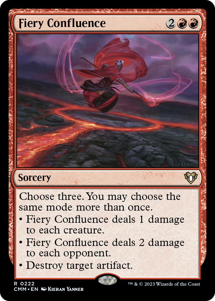 Fiery Confluence [Commander Masters] [Foil]