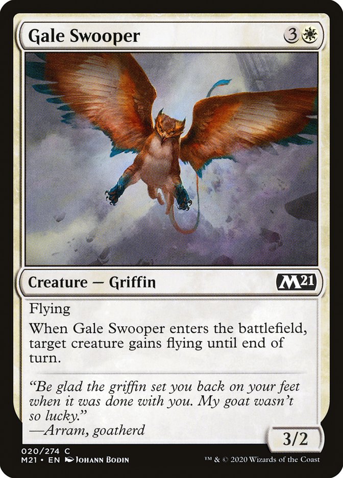 Gale Swooper [Core Set 2021] [Foil]