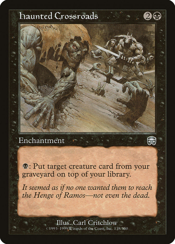 Haunted Crossroads [Mercadian Masques] [Foil]