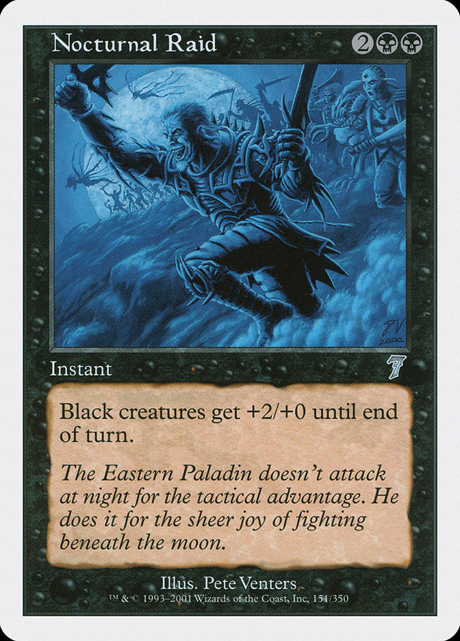 Nocturnal Raid [Seventh Edition] [Foil]