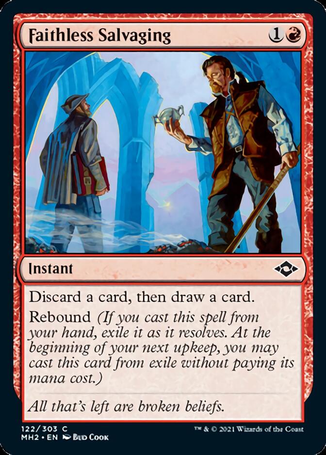 Faithless Salvaging [Modern Horizons 2] [Foil]