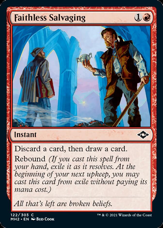 Faithless Salvaging [Modern Horizons 2] [Foil]