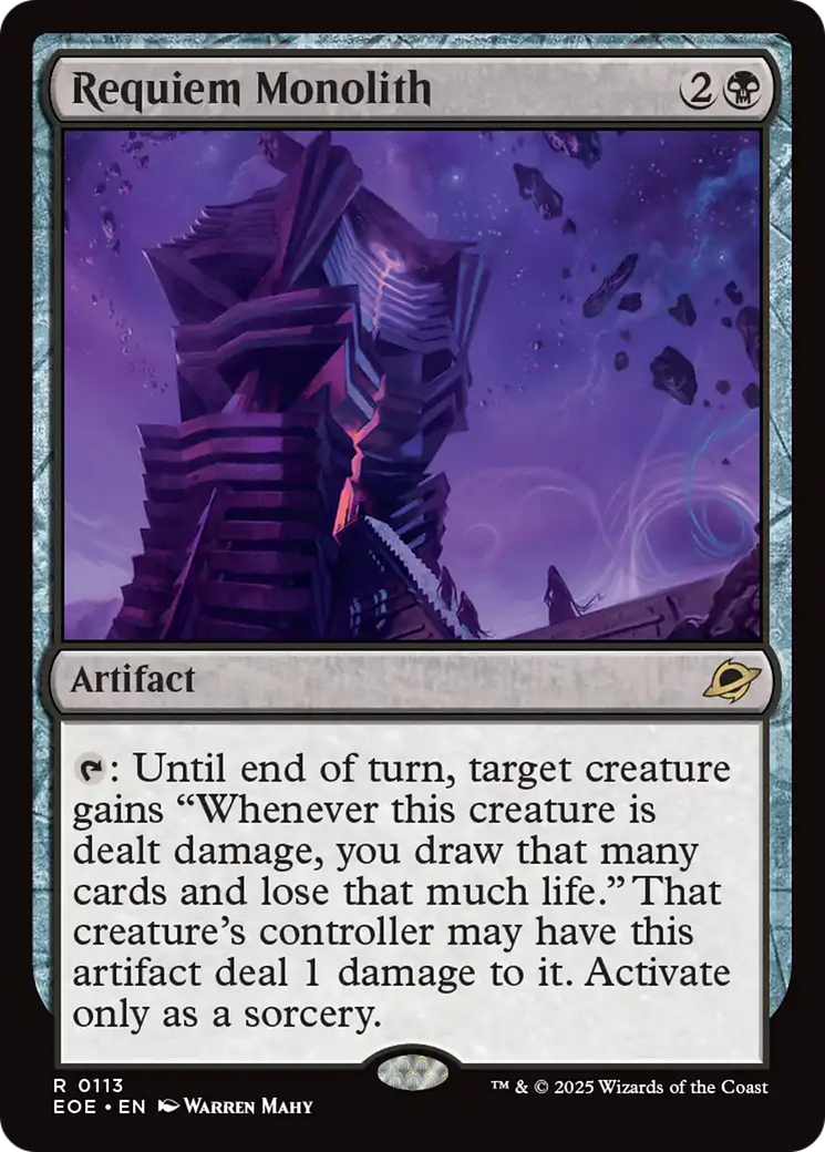 Requiem Monolith [Edge of Eternities] [Foil]