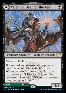 Valentin, Dean of the Vein // Lisette, Dean of the Root [Strixhaven: School of Mages] [Foil]