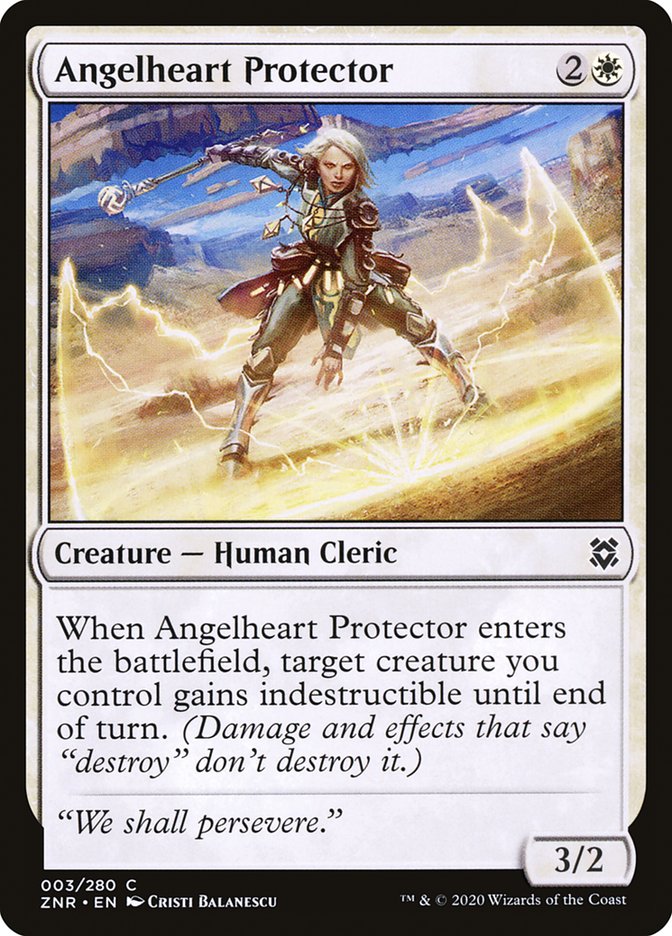 Angelheart Protector [Zendikar Rising] [Foil]