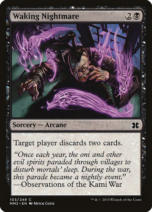 Waking Nightmare [Modern Masters 2015] [Foil]