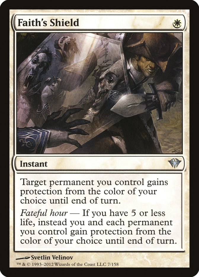 Faith's Shield [Dark Ascension] [Foil]