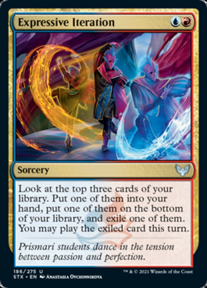 Expressive Iteration [Strixhaven: School of Mages] [Foil]