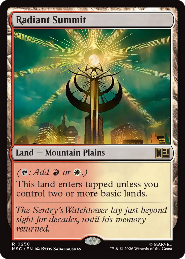 Radiant Summit [Marvel Super Heroes Commander]