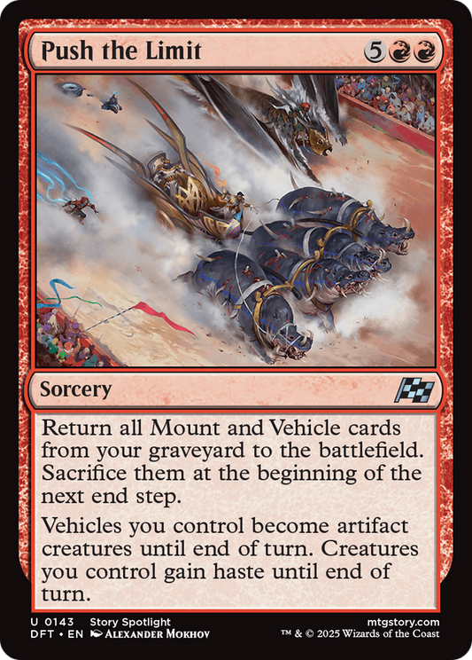 Push the Limit [Aetherdrift] [Foil]