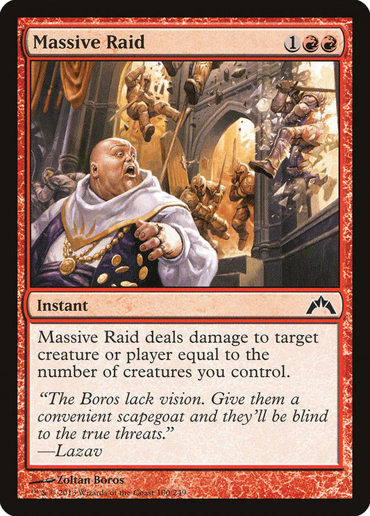 Massive Raid [Gatecrash] [Foil]