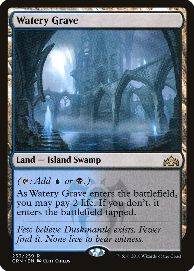 Watery Grave [Guilds of Ravnica] [Foil]