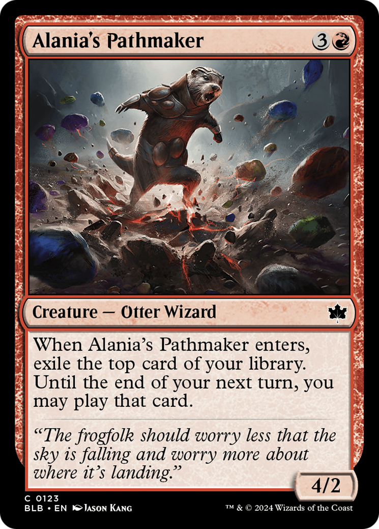 Alania's Pathmaker [Bloomburrow] [Foil]