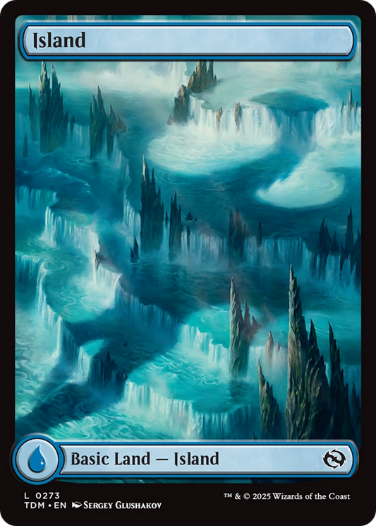 Island (0273) [Tarkir: Dragonstorm] [Foil]