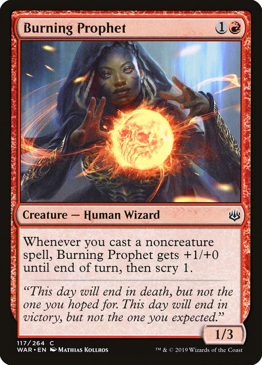 Burning Prophet [War of the Spark] [Foil]