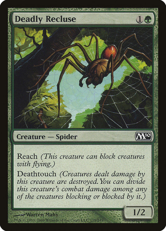 Deadly Recluse [Core Set 2010] [Foil]