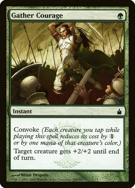 Gather Courage [Ravnica: City of Guilds] [Foil]