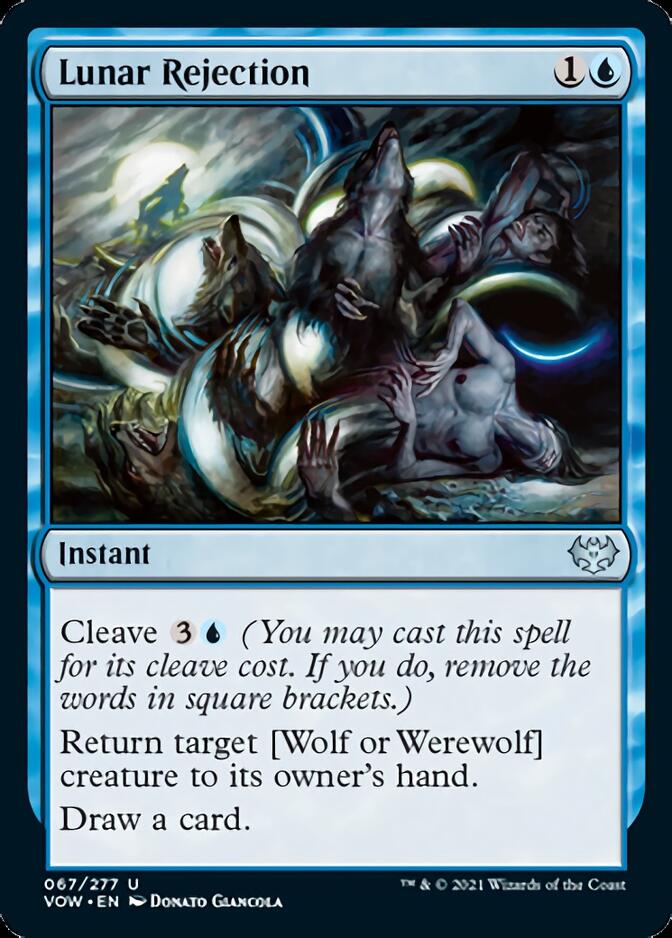 Lunar Rejection [Innistrad: Crimson Vow] [Foil]