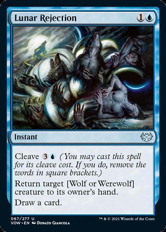 Lunar Rejection [Innistrad: Crimson Vow] [Foil]