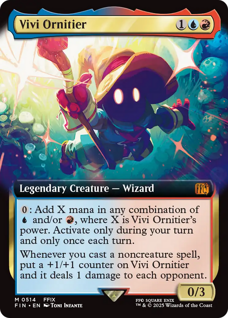 Vivi Ornitier (Extended Art) [FINAL FANTASY] [Foil]