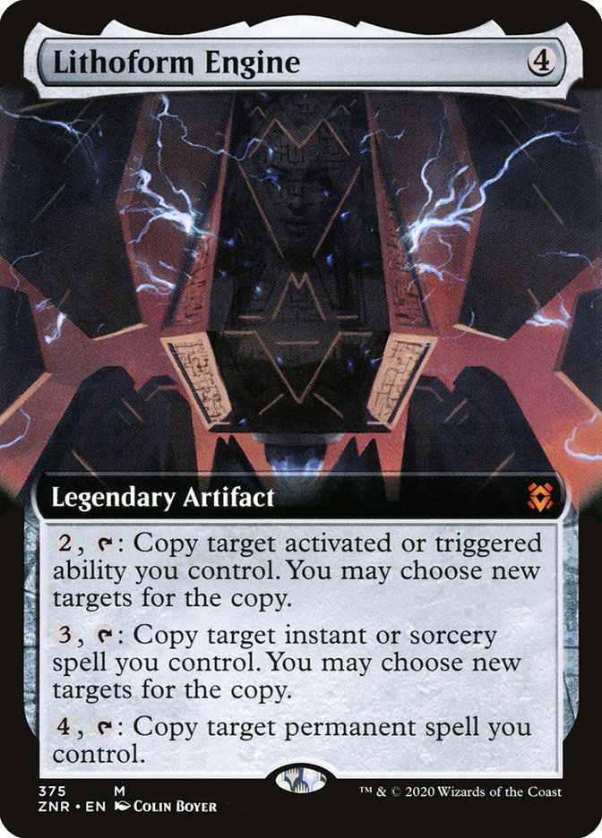 Lithoform Engine (Extended Art) [Zendikar Rising] [Foil]