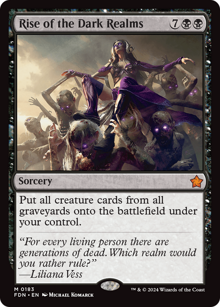 Rise of the Dark Realms [Foundations] [Foil]